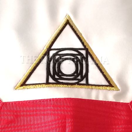 AASR Scottish rite Apron Machine made #2